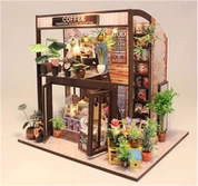 M027 Kafe House MINYATIK Dollhouse