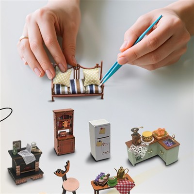 DIY Dollhouse: A Stress-Relief Paradise For Creative People DIY Dollhouse: A Stress-Relief Paradise For Creative People